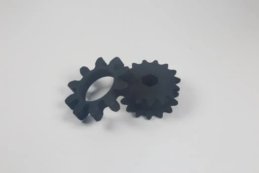 Schwarz eloxiertes Aluminiumritzel